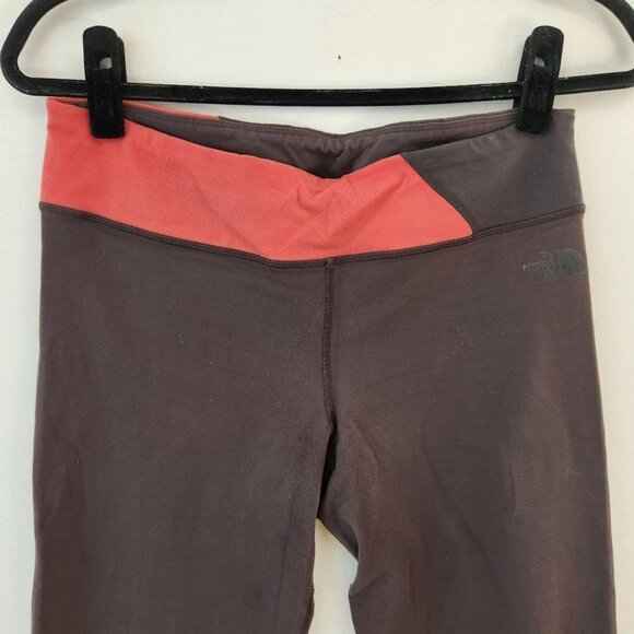 The North Face Grey Stretch Bootcut Flare Yoga Pants Leggings Gorpcore M - Picture 3 of 10